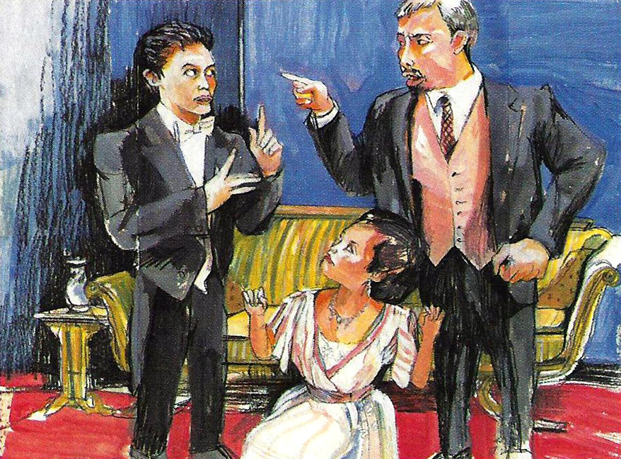 How He Lied to Her Husband / Village Wooing