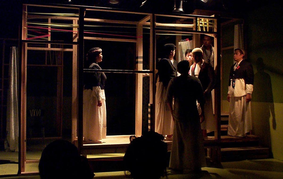 Mia Katigbak, Aaron Yoo, Mel Duane Gionson, and company