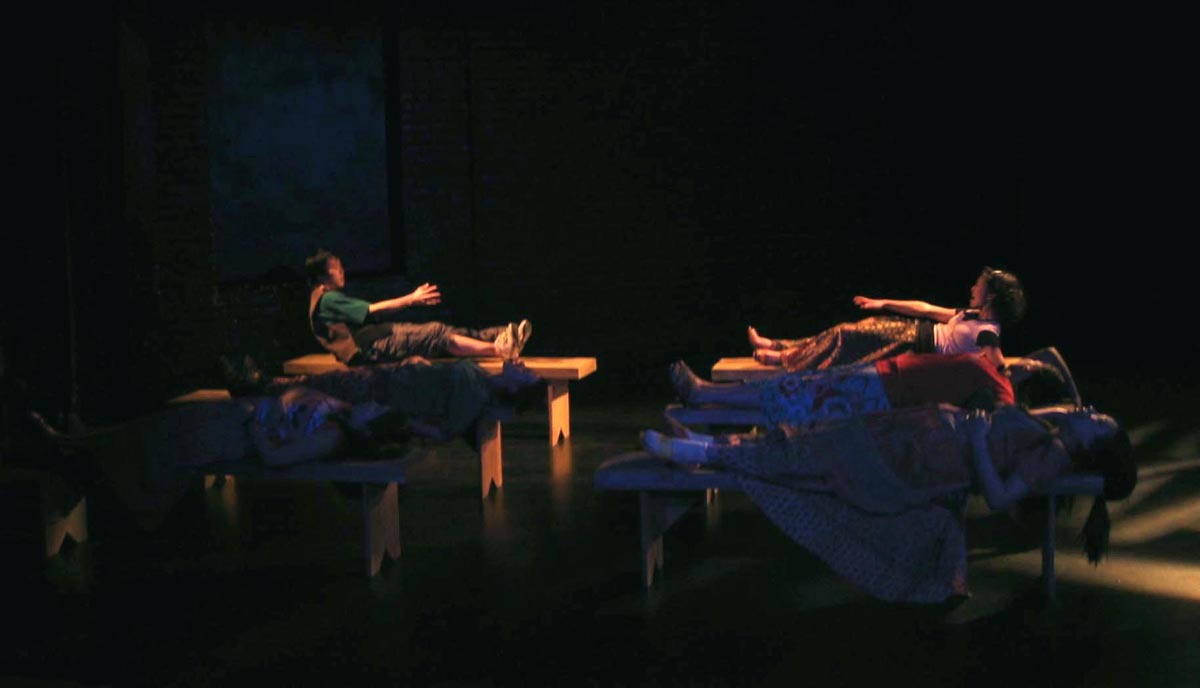 Aaron Yoo, Jennifer Chang, and company