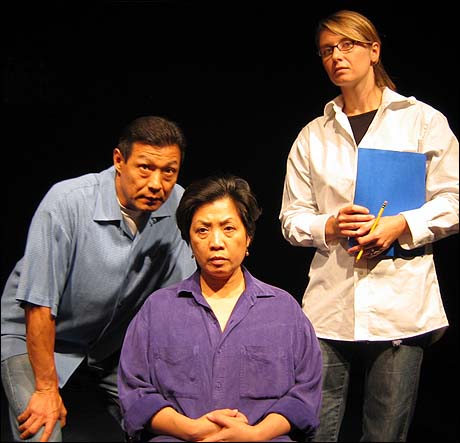 James Saito, Mia Katigbak and Nadia Bowers