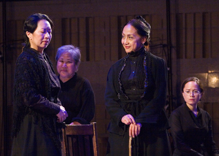 Jeanne Sakata, Kati Kuroda, Ching Valdes-Aran and Maile Holck