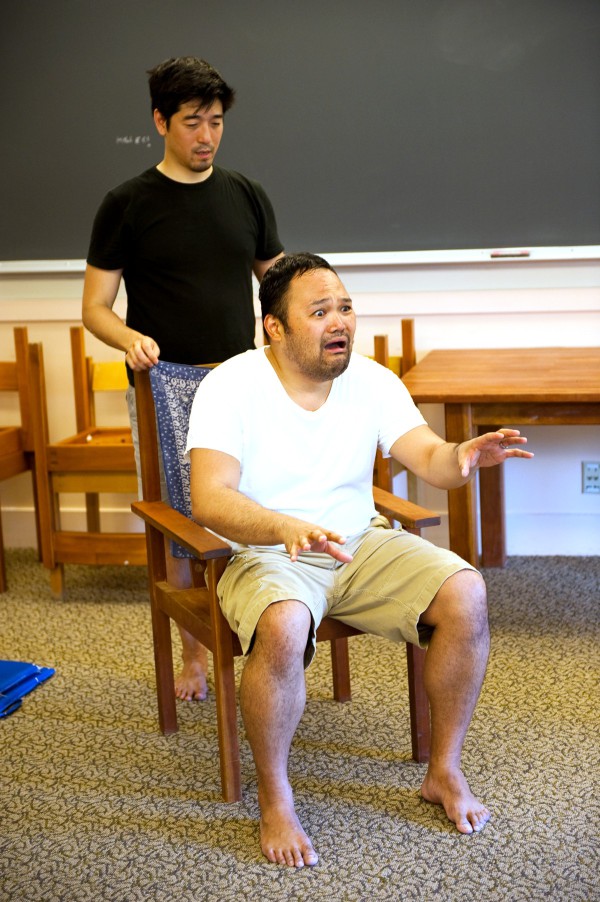 The Seagull in residence at Voice and Vision's Annual Retreat  at Bard College, June 2009: Peter Kim and Orville Mendoza
